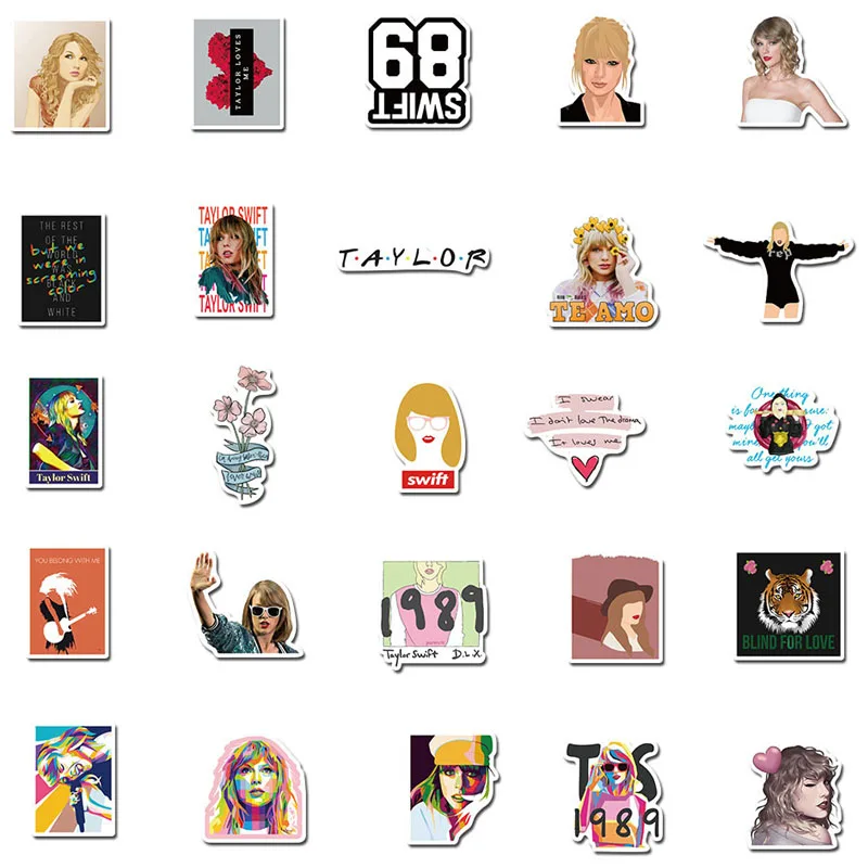 Наклейки на велосипед ноутбук скейтборд гитару 10/30/50 шт. | Игрушки и хобби