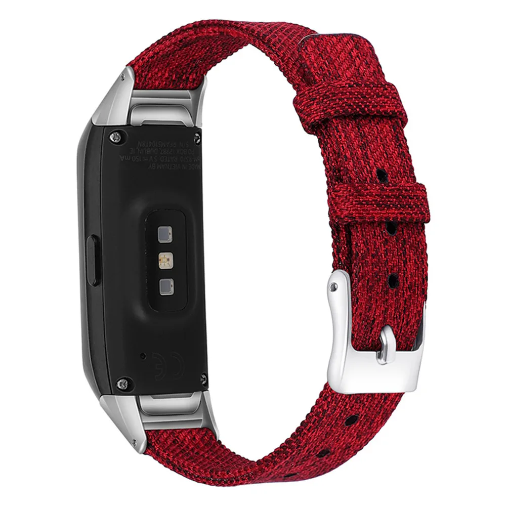 Нейлоновый тканевый ремешок для часов Samsung Galaxy сменный Браслет подходит