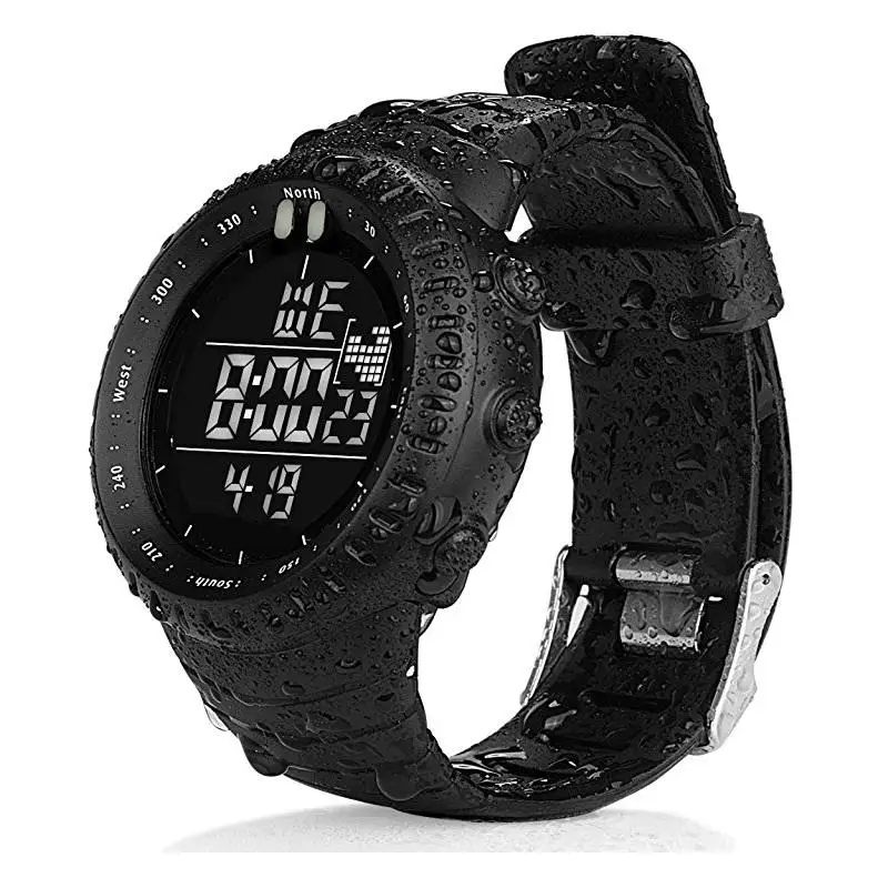 Модные Повседневные часы мужские спортивные цифровые военные 2019 электронные