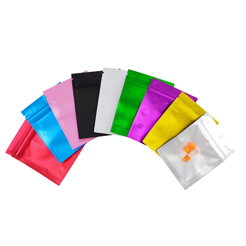 Толстая матовая цветная сумка на молнии Передняя прозрачная оконная Герметичная