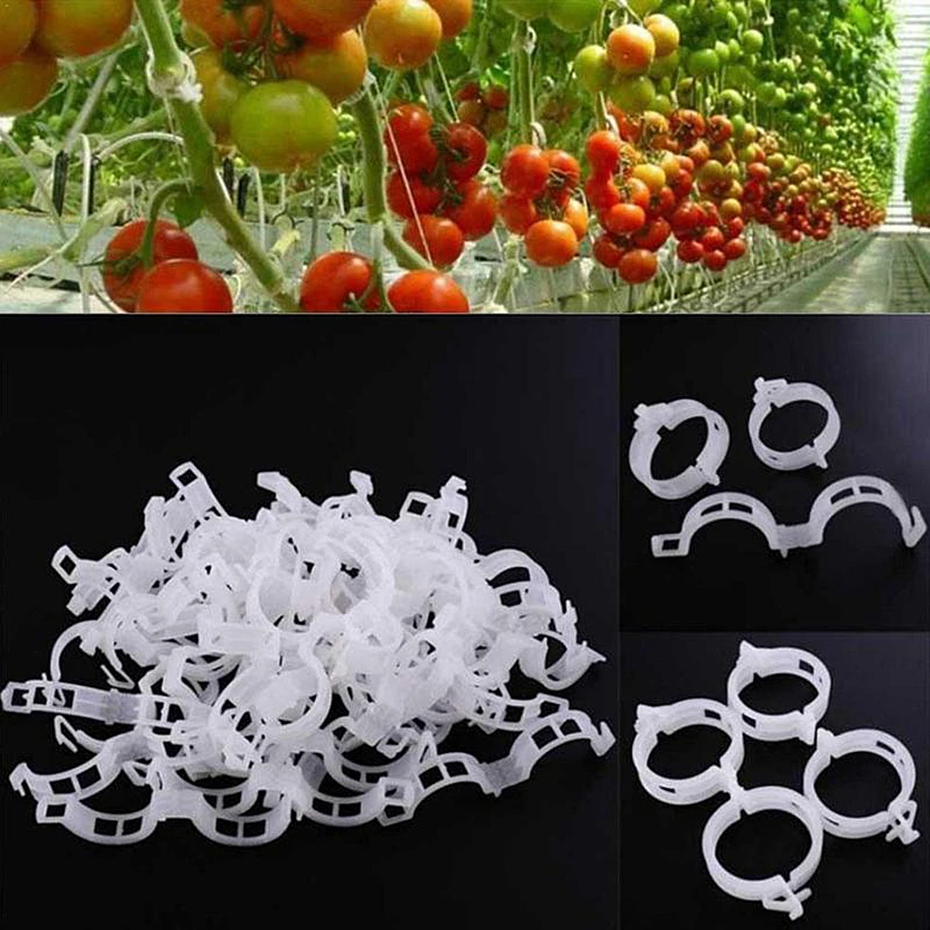 

200pcs Plant Support Clips Plants Hanging Vine Clip Garden Planting Clips