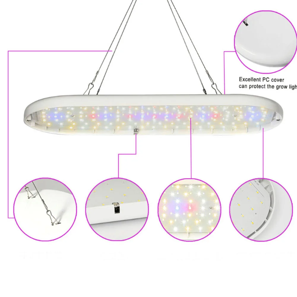 Фитолампа полноспектральная с USB-разъемом таймером и функцией затемнения -
