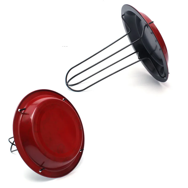 1 комплект стойка из углеродистой стали для жаровни с лотком антипригарная