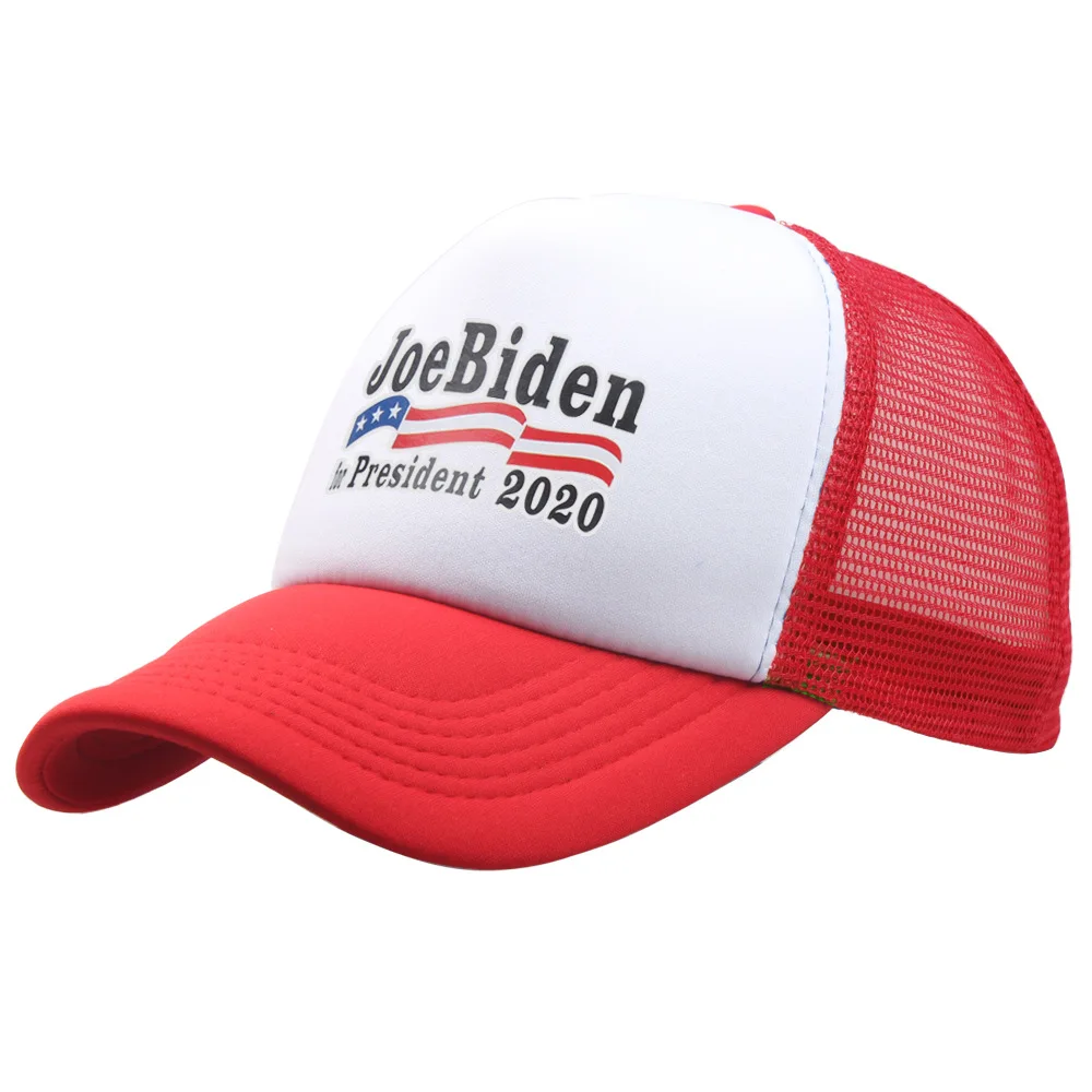 

Joe Biden 2020 President Election Baseball Caps Men Women Adjustable Print USA Flag Mesh Hat Unisex Casual Letter Cap