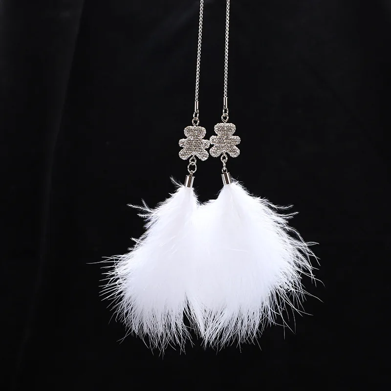 

Car pendant angel wings feather diamond car pendant goddess car rearview mirror car hanger car bling car decor car ornament