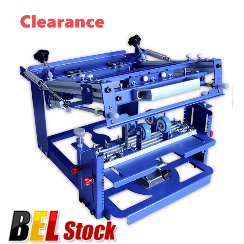 

Manual Cylinder Curved Screen Printing Press Machine for Pen / Cup / Mug / Bottle with 2 Free Frames