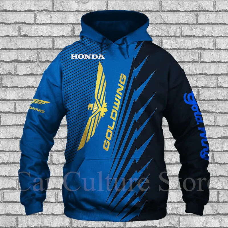 

Honda Gold Wing Men's Hoodie Oversized Top Hooded Sweatshirt 3D Printed Sweatshirt Harajuku Streetwear High Quality Outerwear