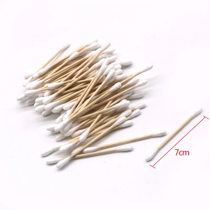 

2/3/5pack Cotton Swab Buds Nose Ear Cleaning Tools Double Ended Cotton Swab Wooden Sticks Disposable Cotton Swab Makeup Tools