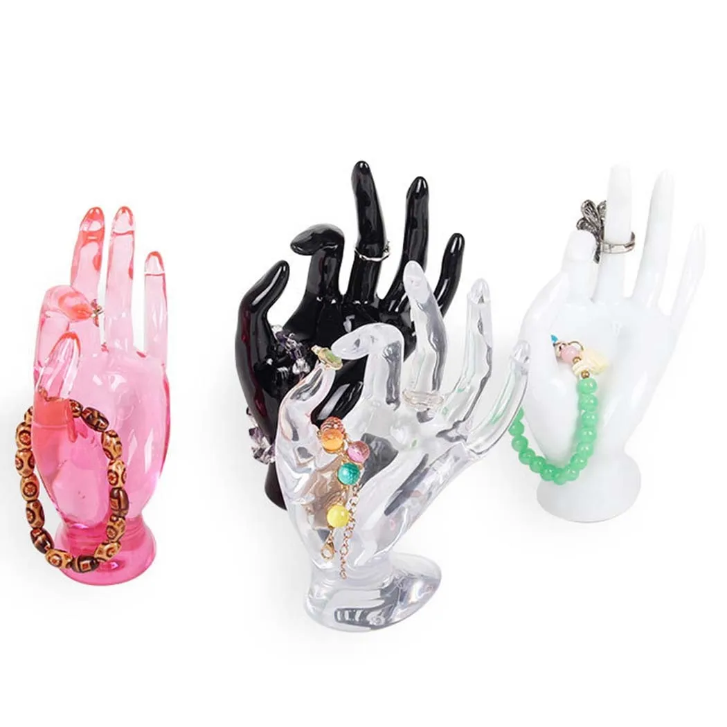 

Plastic OK Hand Model Props Ring Bracelet Bracelet Display Rack Jewelry Hand Model For Home Furnishing In Stock