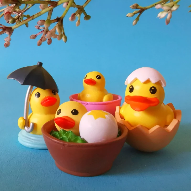 12 шт./утки/миниатюры/милые животные/Сказочный Садовый Гном/Террариум с мхом