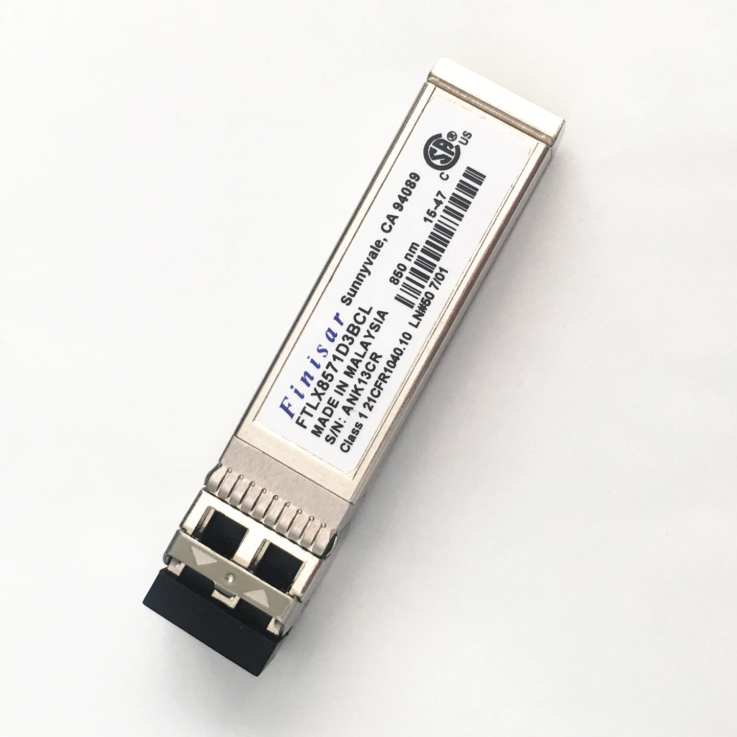 Finisar FTLX8571D3BCL SFP+ SR/SW 10 ГБ/сек. 300M 850nm многомодовый SFP+ приемопередатчик