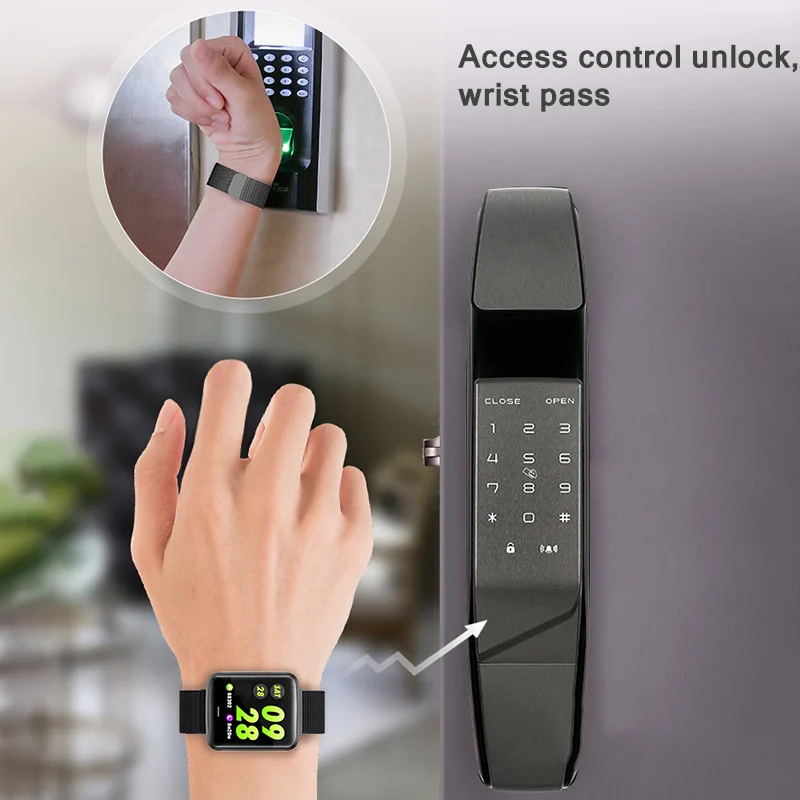 Умные часы с монитором артериального давления и кислорода Смарт IP67