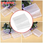 Прозрачные пластиковые коробки для игральных карт, 2 шт.