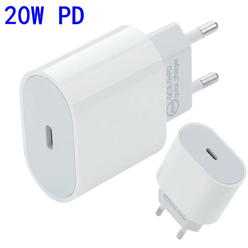 Оригинальное зарядное устройство для apple 20 Вт PD USB Type C адаптер iPhone 12 11 Pro XR X XS Max