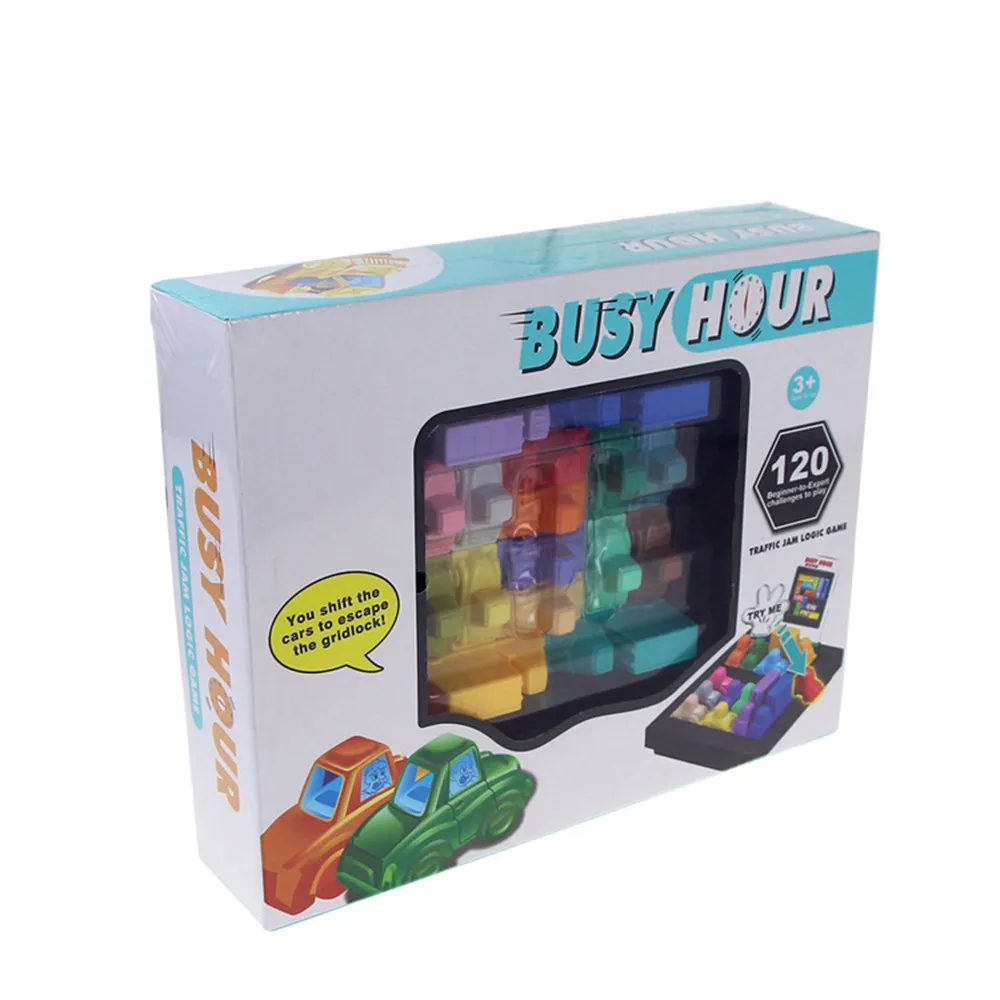 

Classic Busy Hour Puzzle Game Fun Traffic Challenges Logic Game Toy Infants Early Educational Learning Toys For Children