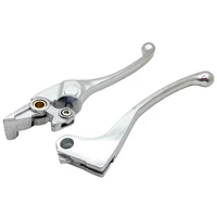 1 pair chrome motorcycle brake clutch levers handlebar parts for honda cbr600 cbr900 cb400 vtr250 vfr400 cb600f hornet cb500s
