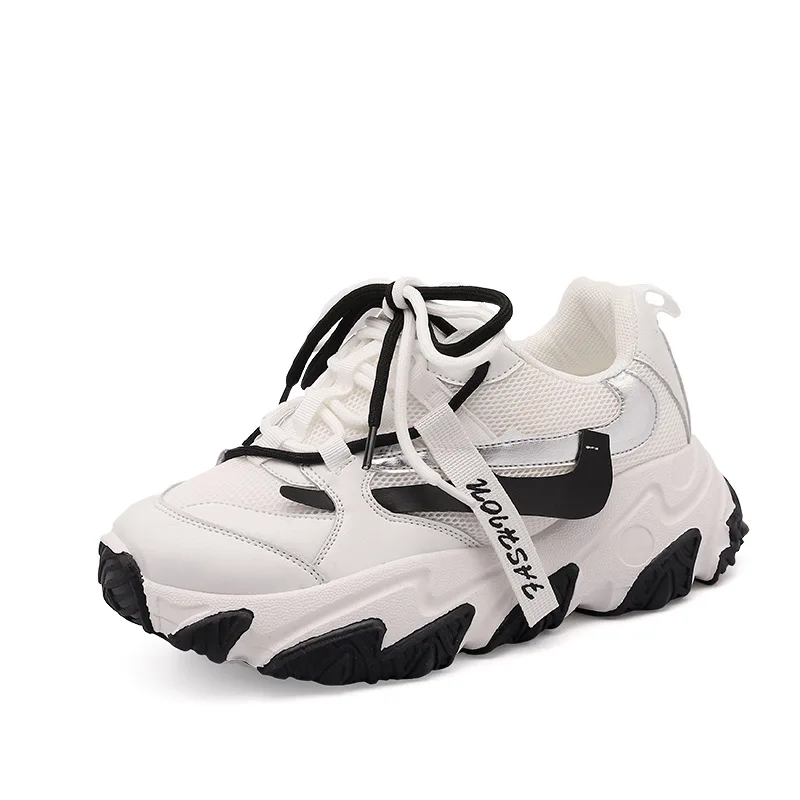 

Breathable Dad Shoes New Platform Lace-up Casual Running Shoes for Women Summer 2021 Shoes Woman Sneakers Zapatillas Mujer