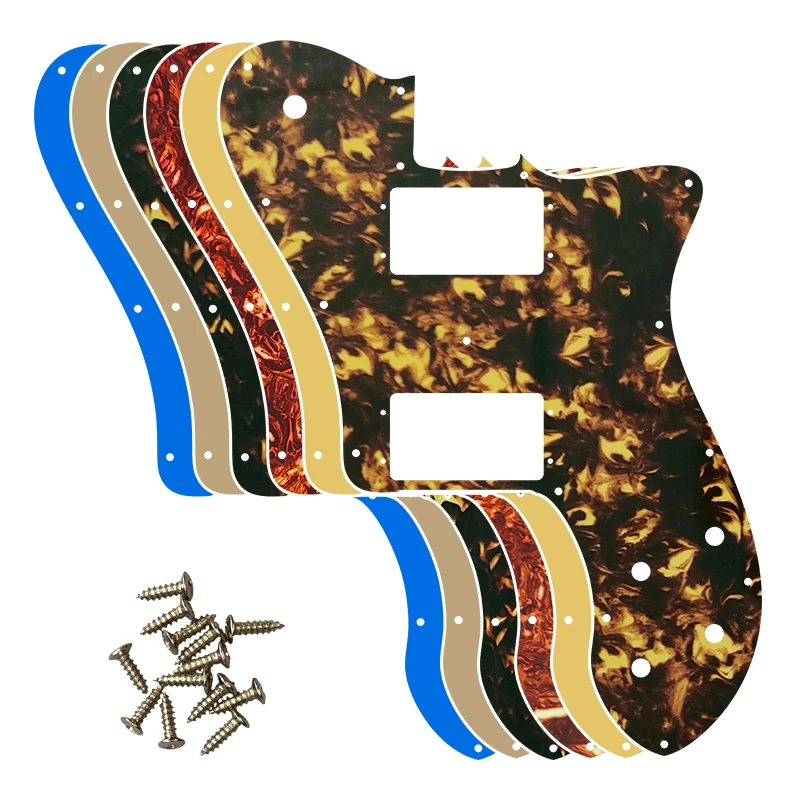 

Xin Yue Custom Guitar Parts - For US Fd 72 Tele Deluxe Reissue Guitar Pickguard Replacement , Multi Color Choice Flame Pattern