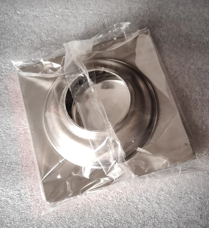 Сливной настил LASO 10 см черный квадратный сливной канал из нержавеющей стали для