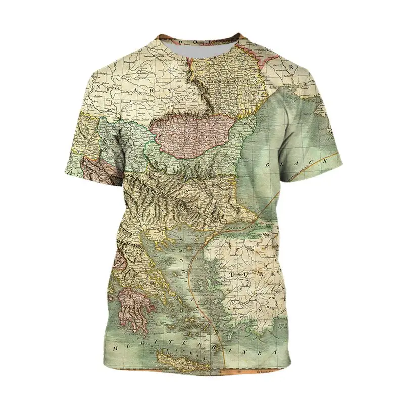 

2021 Fashion Hoodie Men 3D Print Vintage Hoodie Men Women Sweatshirt Casual Harajuku Map Hooded Jacket Clothes Men