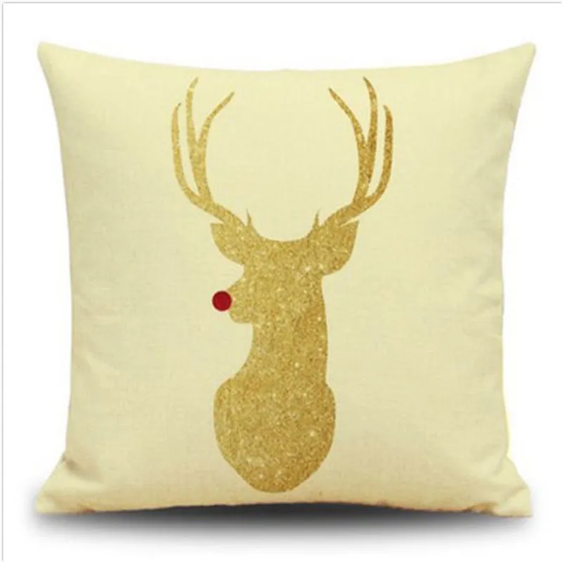 18x18 дюймов Веселый Рождественский дизайн чехол для подушки Рождественская