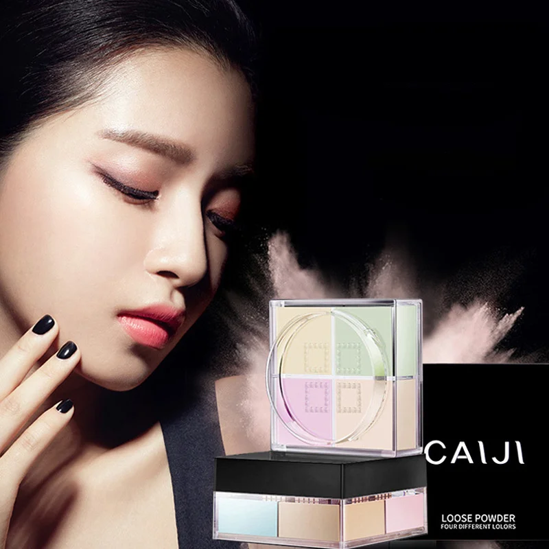 New Si Gong Ge Honey Powder Light Control Oil Powder Waterproof Concealer High Light Shimmer Whitening Makeup Cosmetic Set