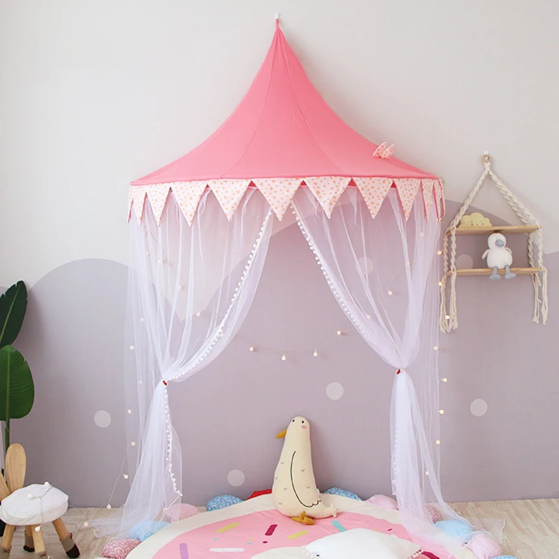 

Детская палатка-уголок, детская игровая палатка, постельное белье, игровой домик, игрушечная комната, тканевая художественная наполовину Л...