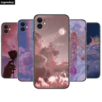 shining girl phone cases for iphone 13 pro max case 12 11 pro max 8 plus 7plus 6s xr x xs 6 mini se mobile cell