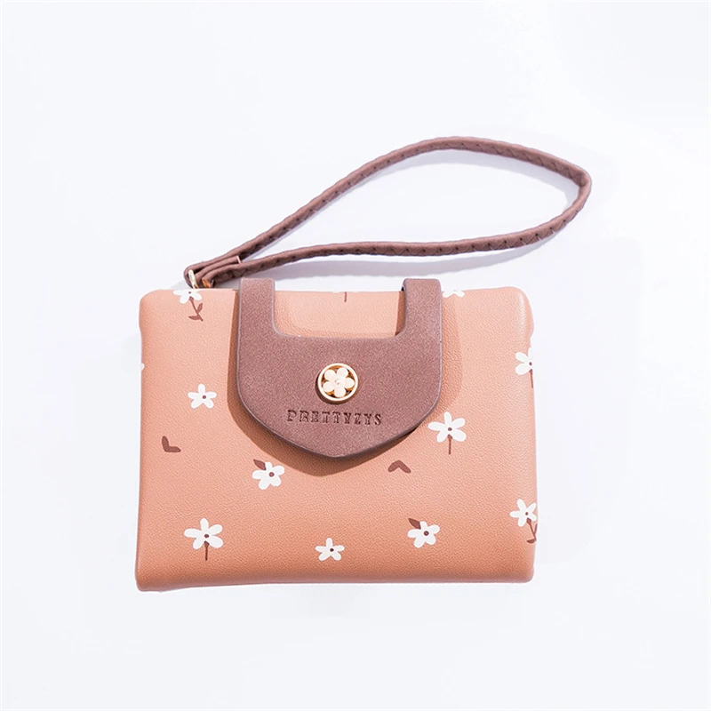 

Korean Style Cute Fresh Student Ladies Short Foldable Coin Purse