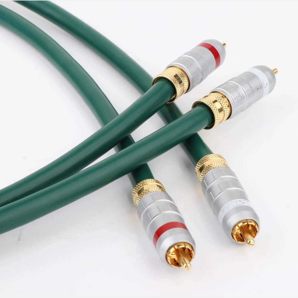 FA-220 PCOCC медный RCA кабель для соединения аудио-и видеосигналов Hifi удлинитель аудио