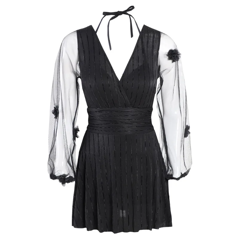 

One Piece Swimsuit For Women Summer Suit Push Up Swimwear Setup Ladies 2021 New Sexy Long Sleeve Neck Skirt Hot Swim Print