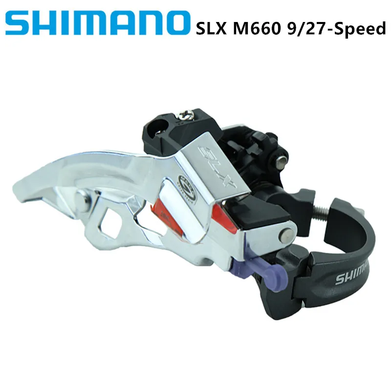 SHIMANO SLX FD M660 передний переключатель Горный велосипед 9/27 скоростной новый