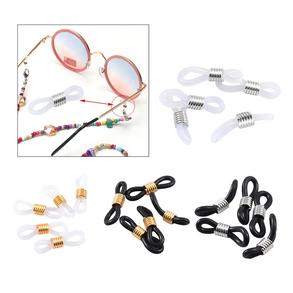 

50PCS Handcrafted Eyeglass Sunglasses Chain Holder Ends Reading Glasses Lanyard