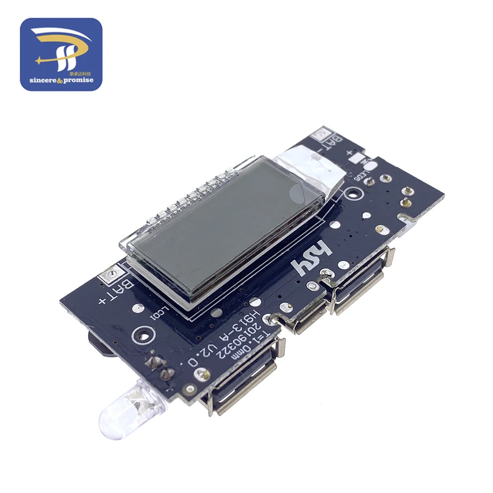 Автоматическая защита! Двойной USB 5V 1A 2.1A мобильный Банк питания 18650 литиевая
