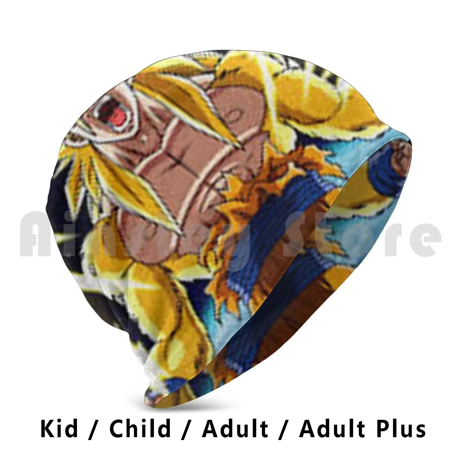 Dbz Super Beanies Пуловер Кепка Удобная Аниме Мультфильмы Siyan