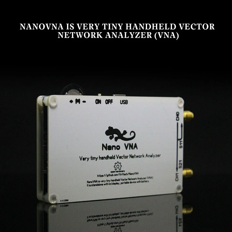 2 8inch nanovna vector network analyzer hf vhf uhf antenna analyzer standing wave electrical instruments measurement power tools free global shipping