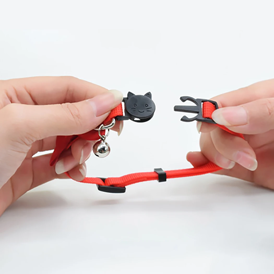 Ошейник для кошек с бантом из нейлона 2 шт.|Аксессуары кошек| |