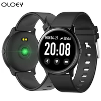 fashion smartwatch waterproof wearable device heart rate monitor color display sports fitness women smart watch for ios samsung