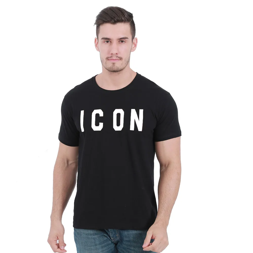 Бренд DSQICOND2 летняя хлопковая Мягкая тонкая футболка с надписью топы футболки для