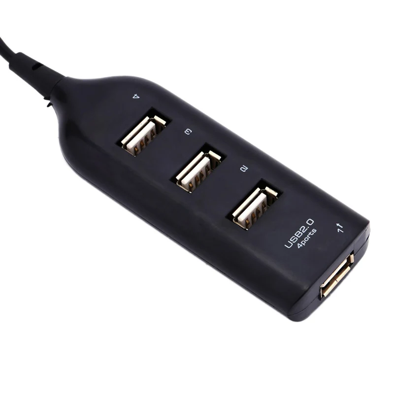 USB 2 0 4 Порты и разъёмы Multi Hub разветвитель внешний Адаптеры расширения для