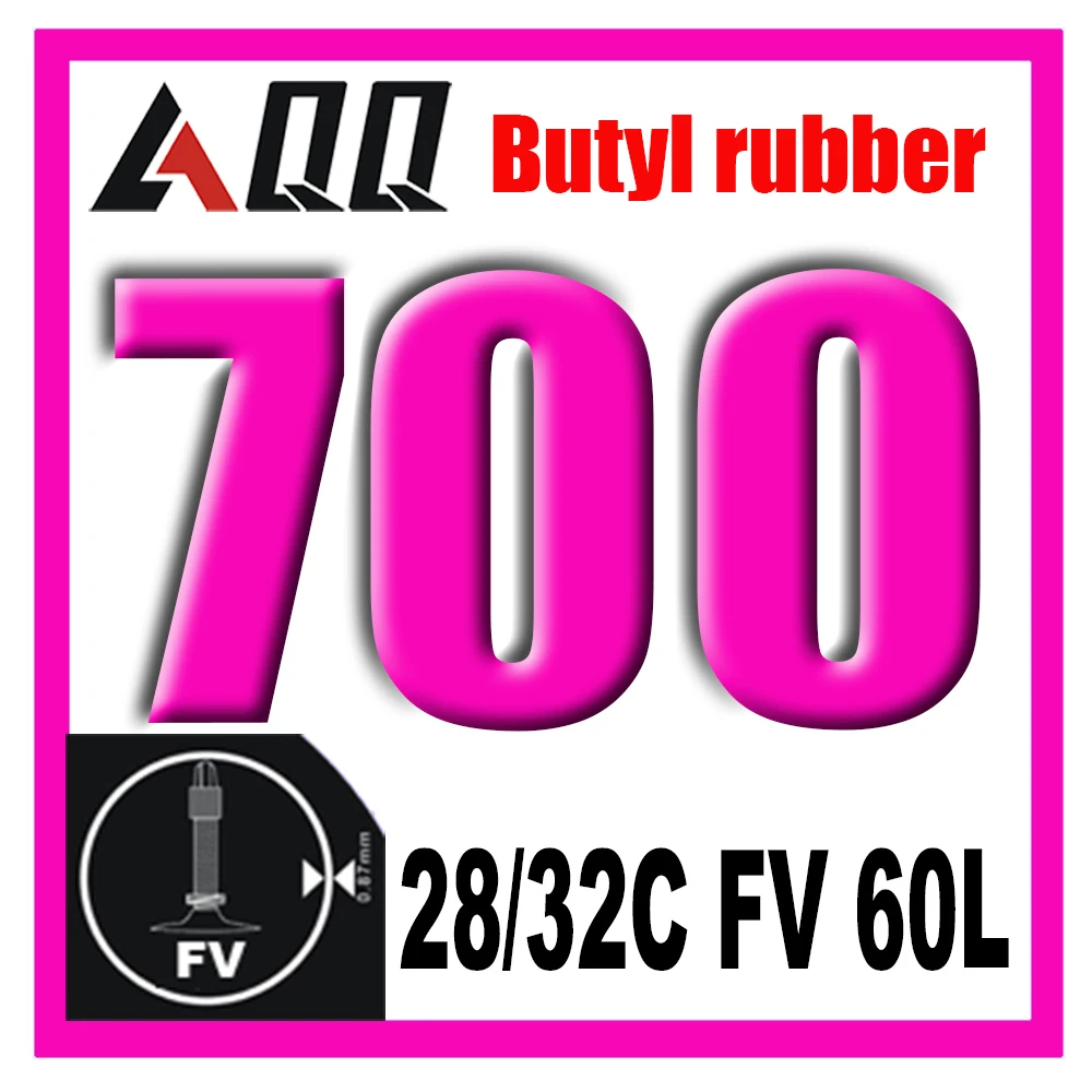 Велосипедная шина AQQ 700*18/23C 23/25C 28/32C 35/43C AV FV внутренняя трубка для дорожного