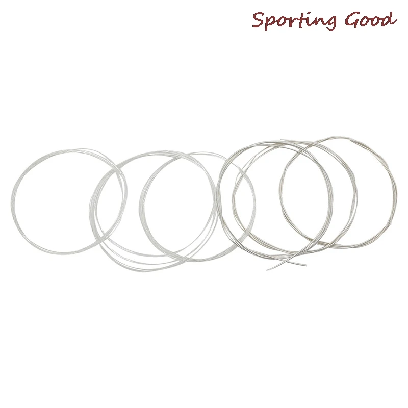 Серебряные струны для гитары 6 шт. набор струн классической SC12 черный нейлоновый