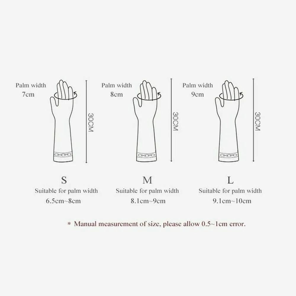 

Кухонные перчатки для мытья посуды, бытовые резиновые удобные тонкие чистящие перчатки, Новинка