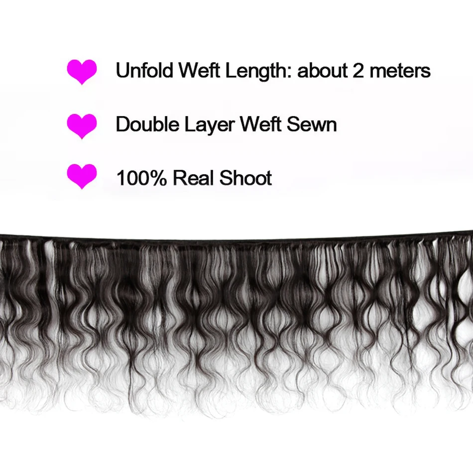 Бразильские волнистые пучки волос 100% человеческие волосы натуральные MIHAIR для