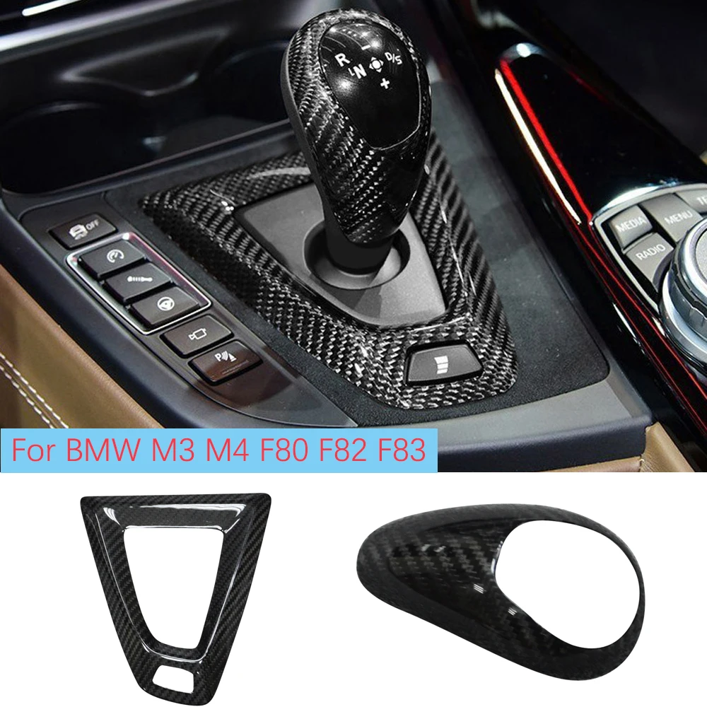 

Наклейка на переключатель передач из углеродного волокна для BMW M2 F87 M3 F80 M4 F82 M5 F83 F10 F85 X5M F86 X6M F12 F13