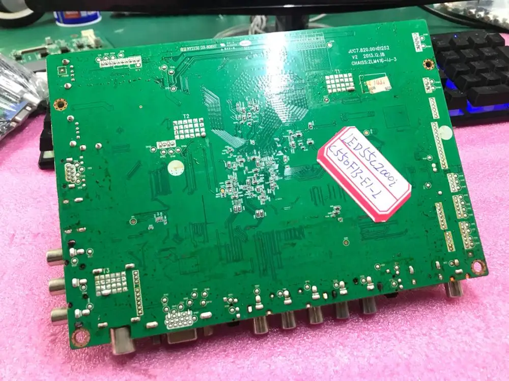 

Original LED55C2000i motherboard JUC7.820.00101252 screen M550F14-E1-S