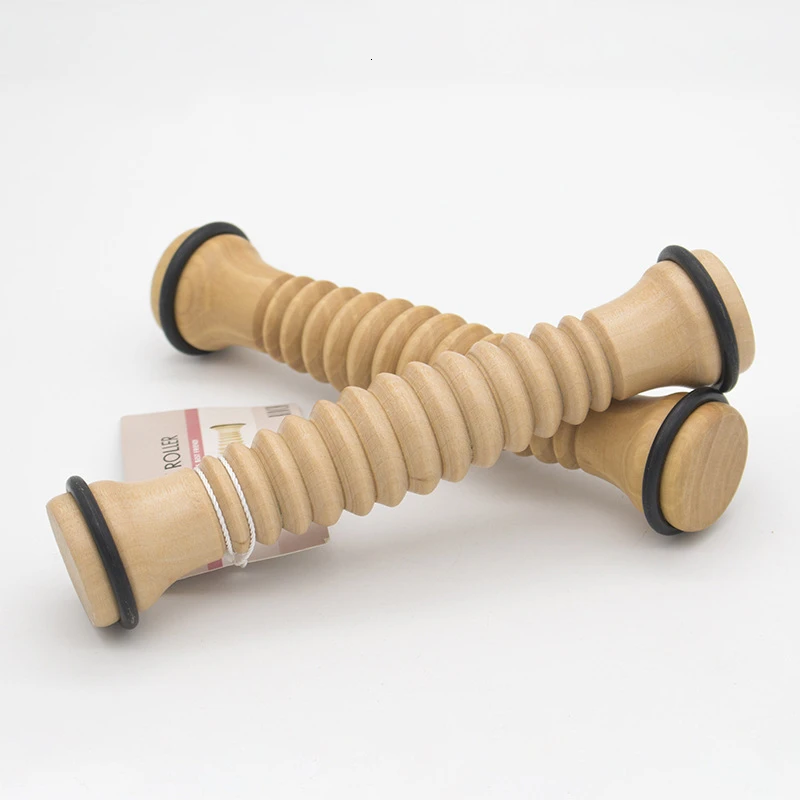 Моделирующий ролик для ног балетка релаксатор давления Массивный деревянный