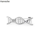 Hanreshe медицинская DNA Форма Милая брошь булавки позолоченная Посеребренная металлическая качественная Бижутерия Аксессуары значок для женщины доктор медсестра