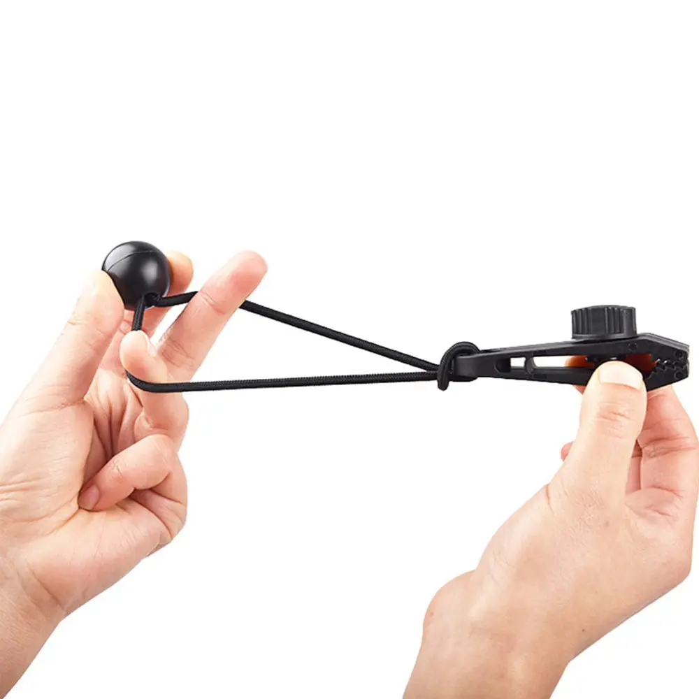 

5 Sets Wind Rope Awnings Clamp Camping Tarp Clips Camping Hook Wind Rope Buckles