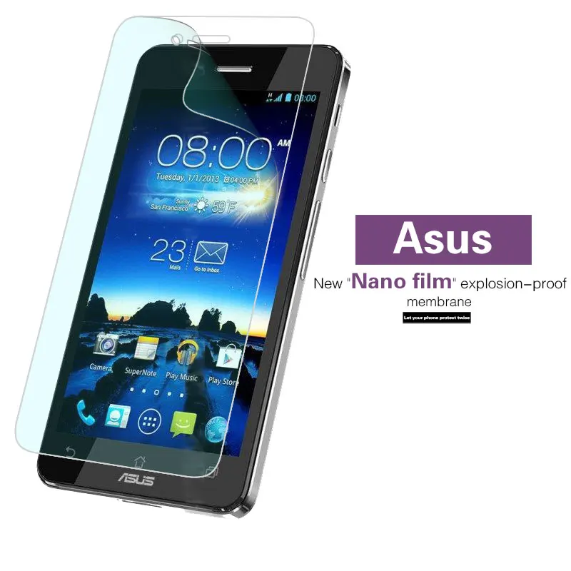 Мягкая нанопленка из ТПУ для Asus PadFond AB Infinity A86 X Mini PF400CG S PF500KL Pegasus 2 3 4A 4S 5000 X005 X002 PLUS X550